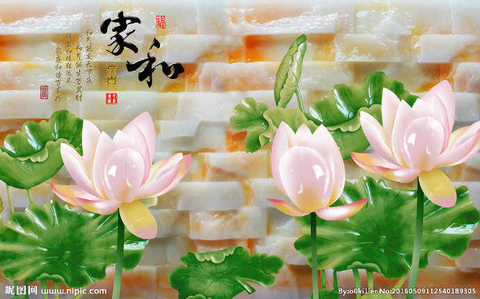 G玉雕背景墙 家