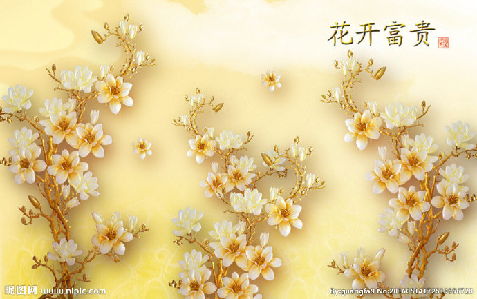 G彩雕背景墙背景