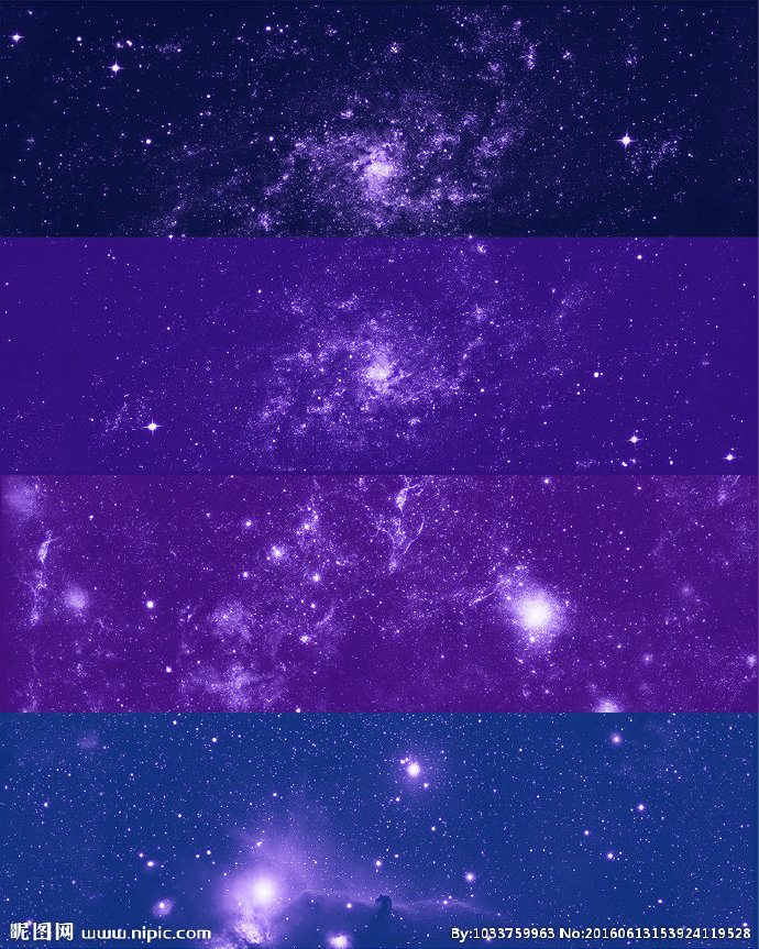 G星云星空背景素