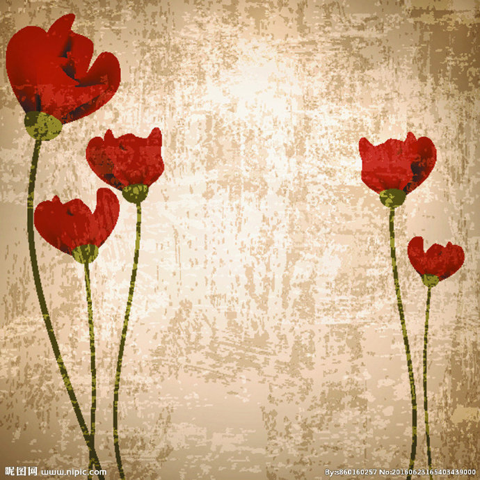 G复古水彩背景背