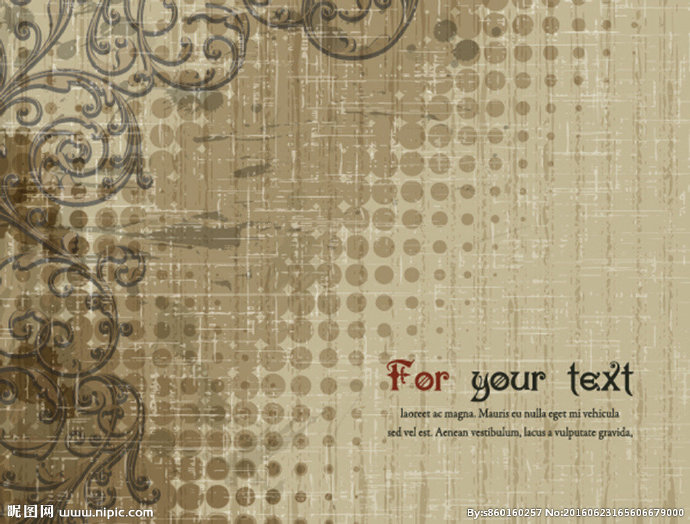 G欧式花纹背景背