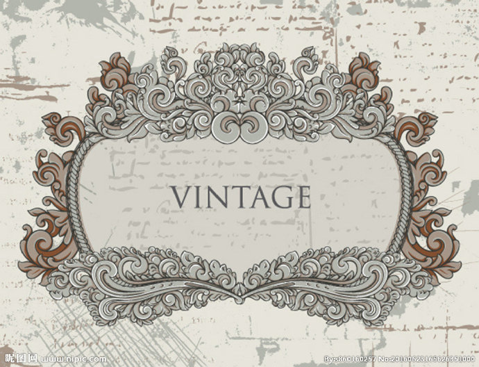 G欧式花纹背景背