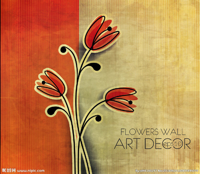 G复古水彩背景背