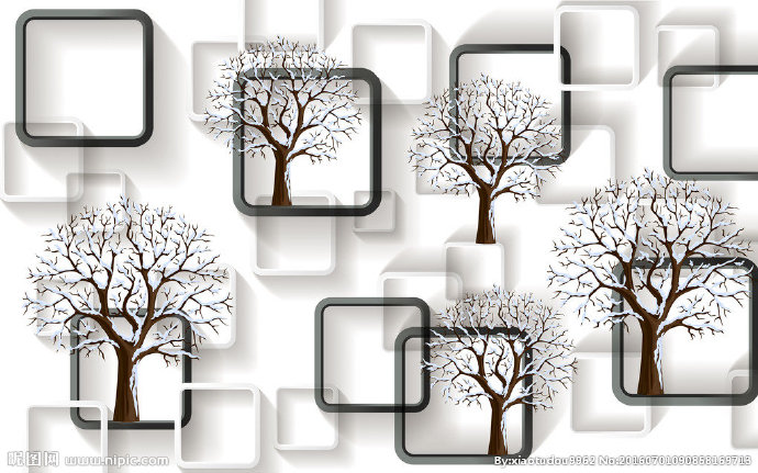 G生命树简约背景