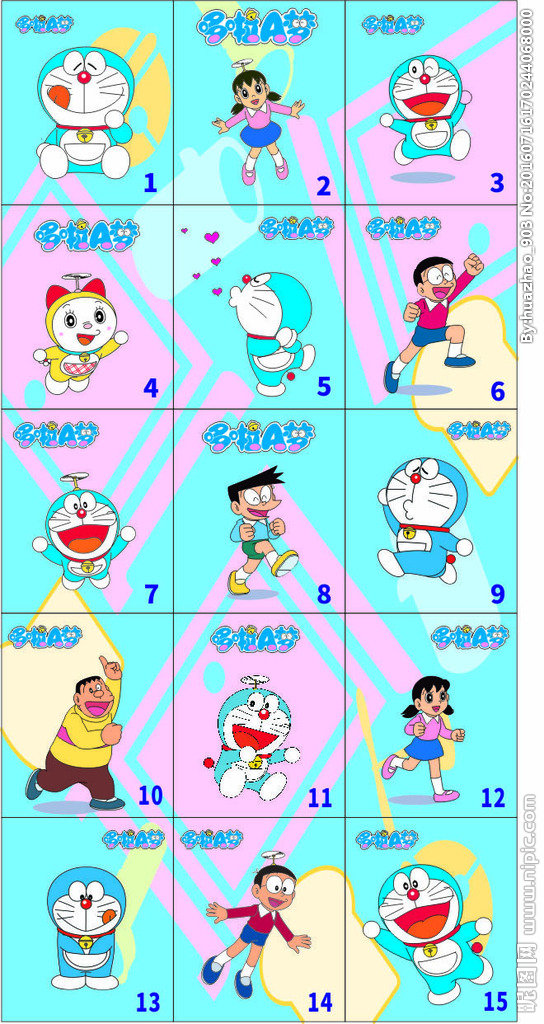G哆来A梦卡通人