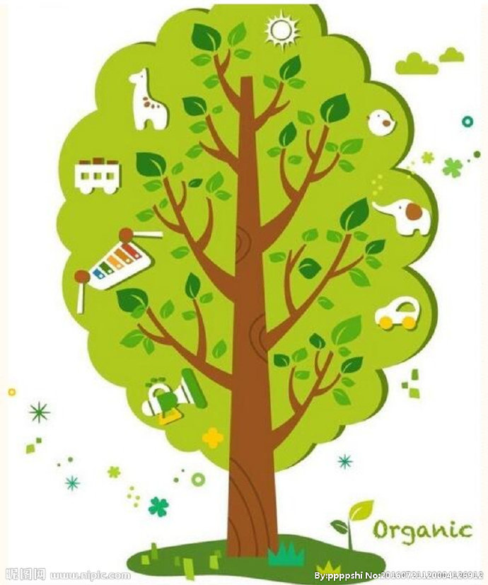 G画满动物和汽车