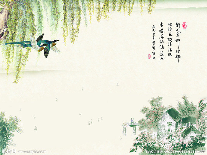 G中式花鸟高清大