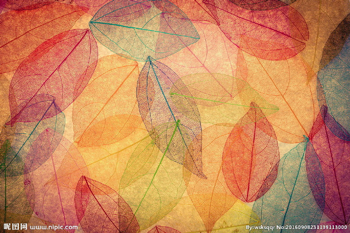 G树叶背景背景墙