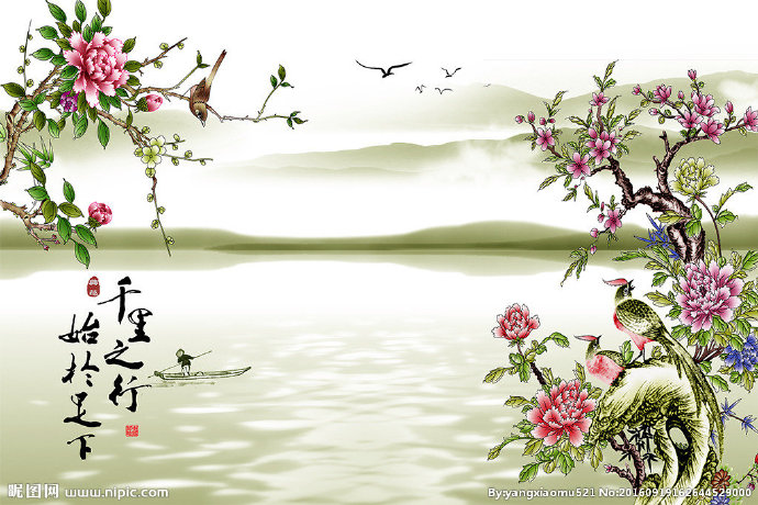 G千里之行牡丹花