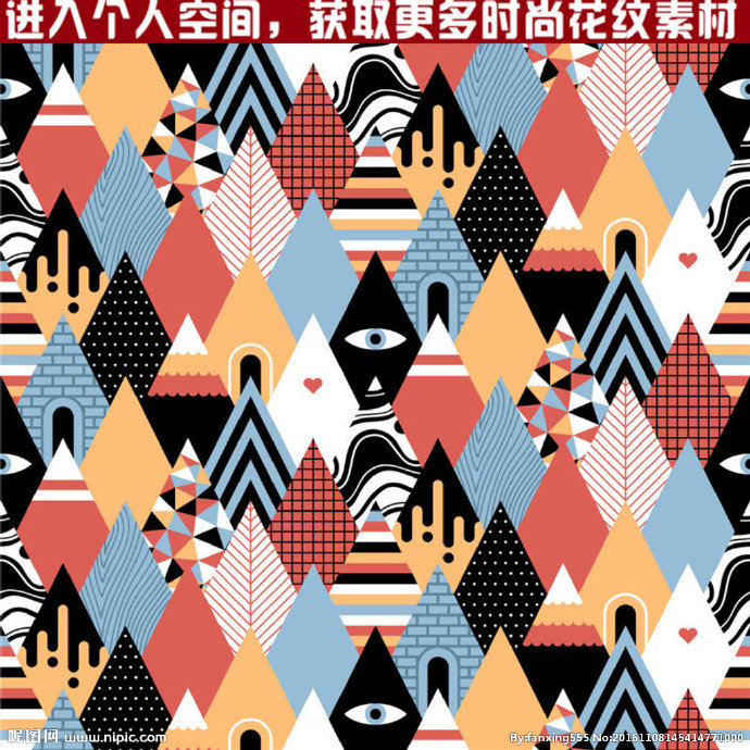 G抽象花纹背景墙