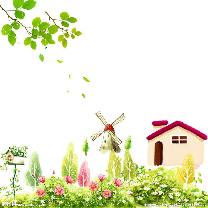 G乡间小屋风景背