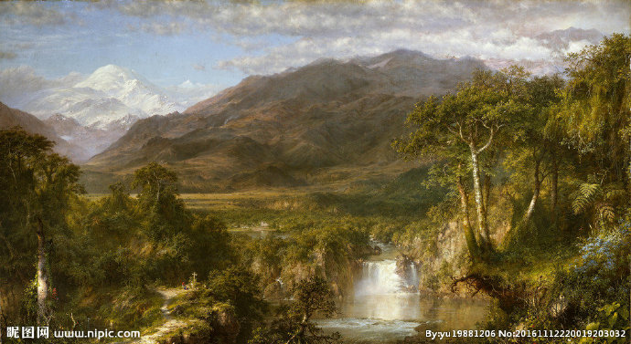 G欧式风景油画背
