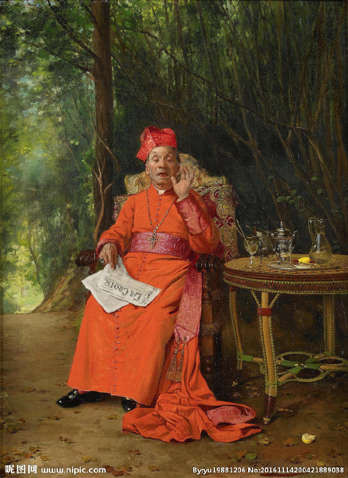 G宫廷人物油画 