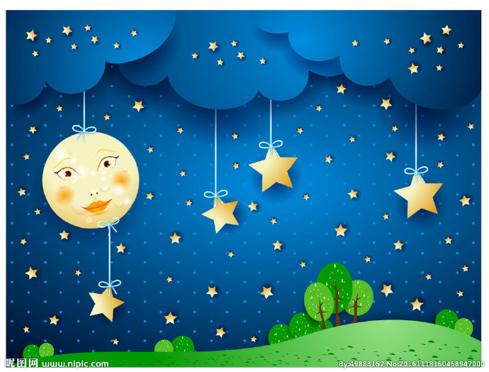 G星空背景背景墙