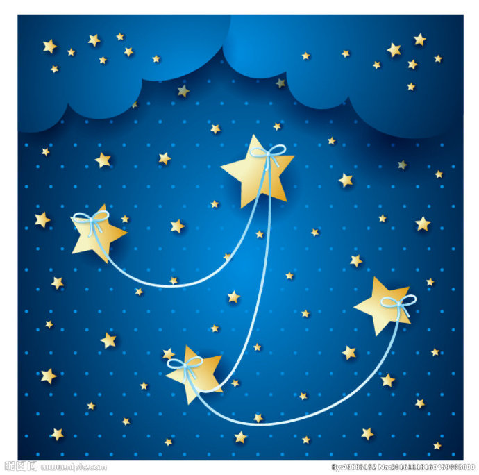 G星空背景背景墙