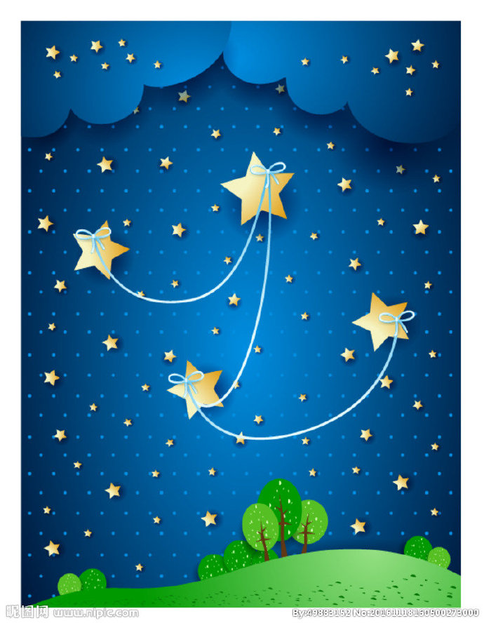 G星空背景背景墙