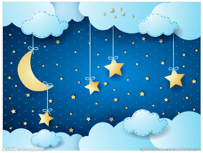 G星空背景背景墙