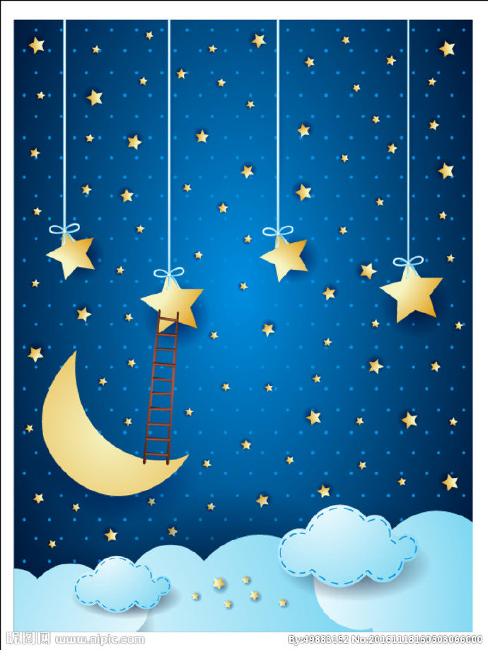 G星空背景背景墙
