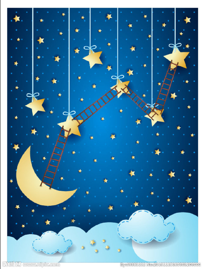 G星空背景背景墙