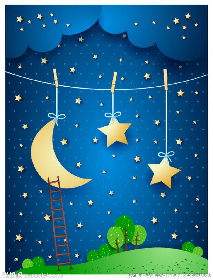 G星空背景背景墙