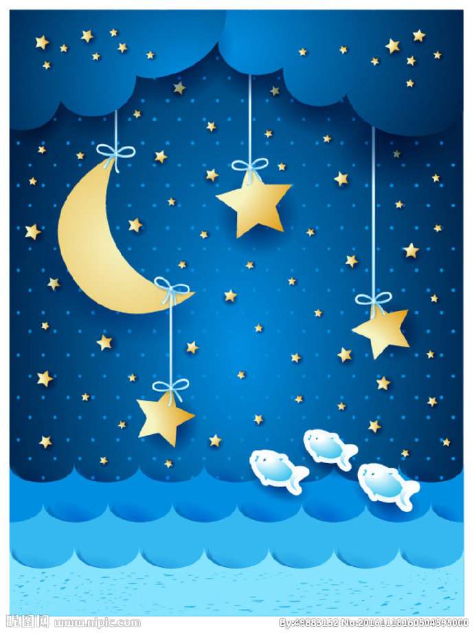 G星空背景背景墙