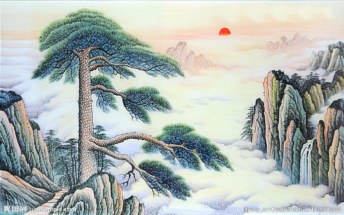 G迎客松系列山水