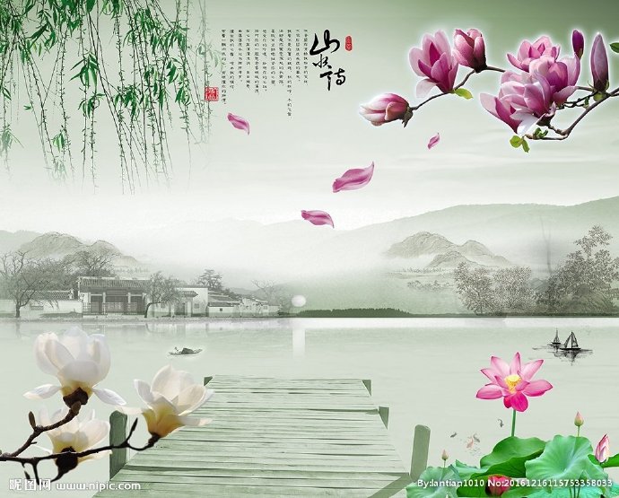 G中式山水情玉兰