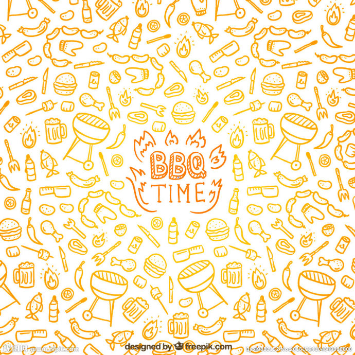 G烧烤背景墙餐饮