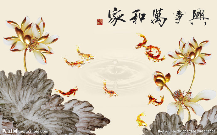 G彩雕背景墙背景