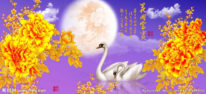 G十字绣钻石画花