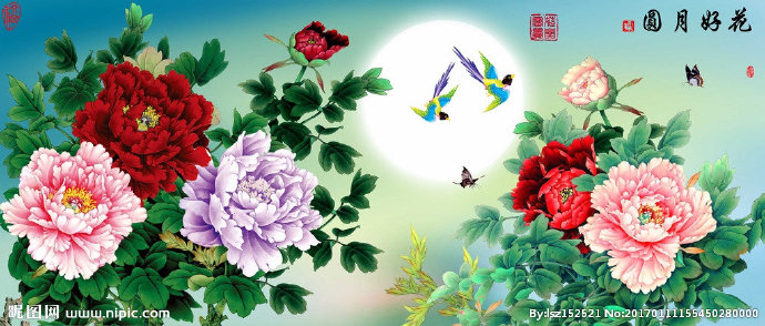 G十字绣钻石画花