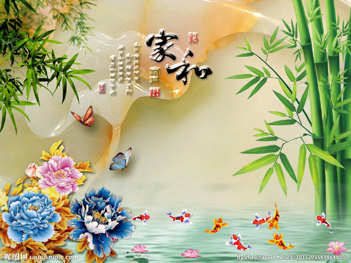 G玉雕背景墙玉雕
