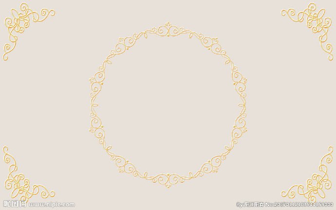 G欧式花边花纹背
