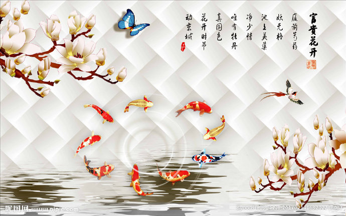 G3d玉兰花花开