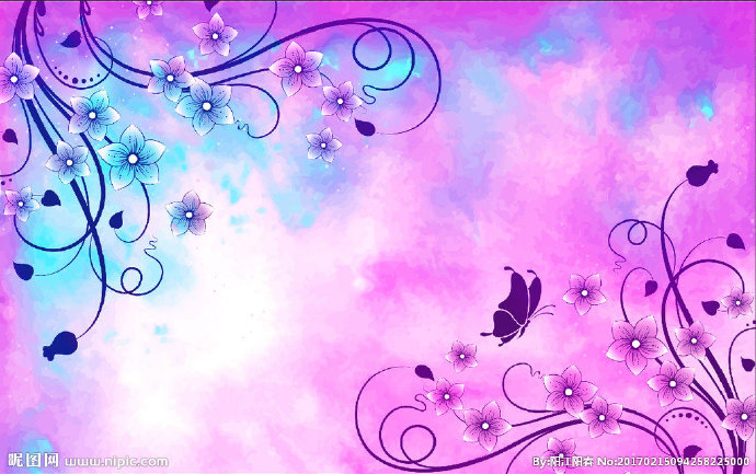 G水墨幻彩背景墙