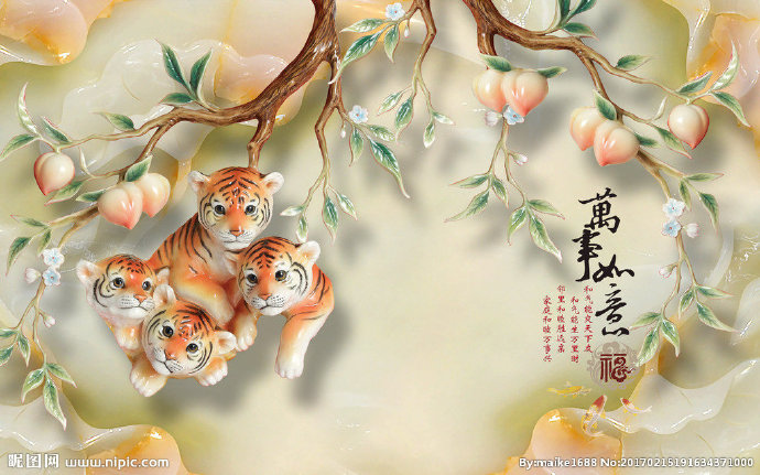 G万事如意玉雕荷
