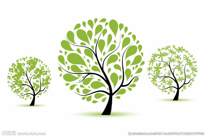 G树木背景墙背景