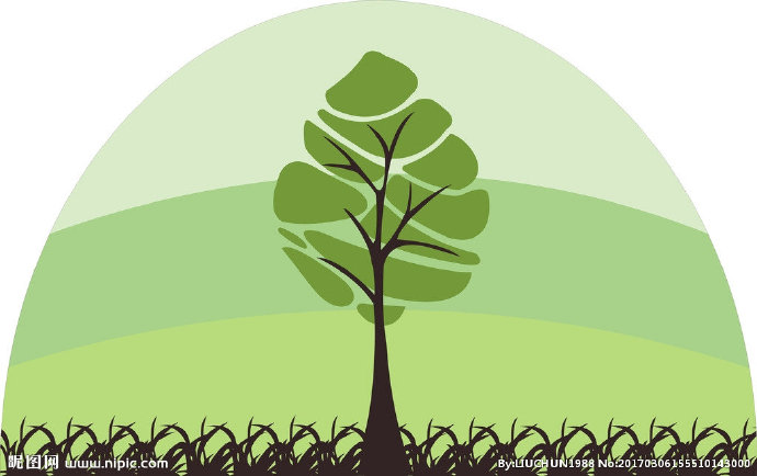 G树背景墙树背景