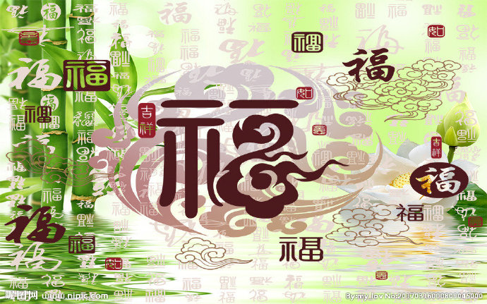 G3D水中竹子素