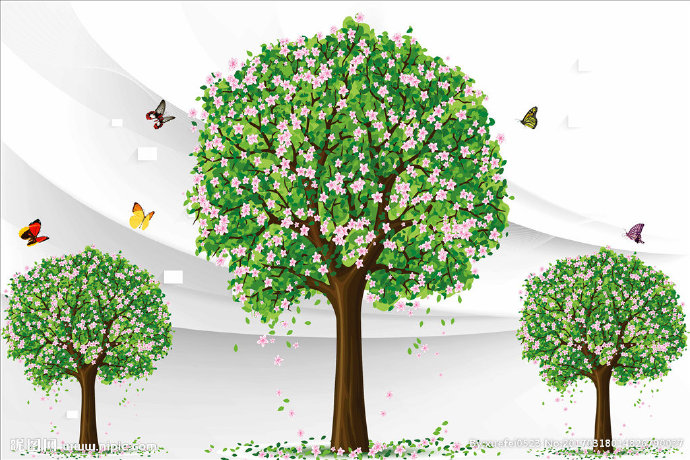 G3D大树背景墙