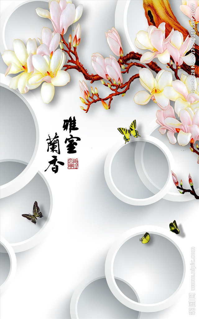 G3D圈圈玉兰玄