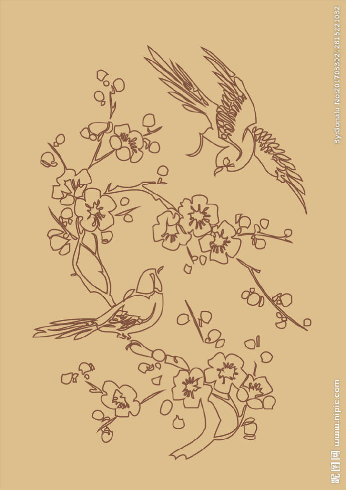 G花鸟系列 硅藻