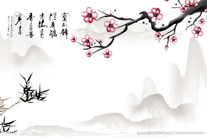 G中式梅花影视背