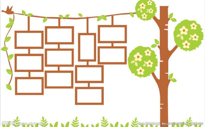 G照片树背景墙照