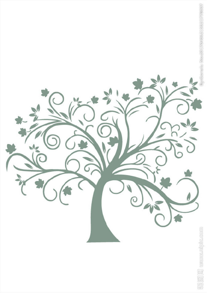 G树木矢量素材背