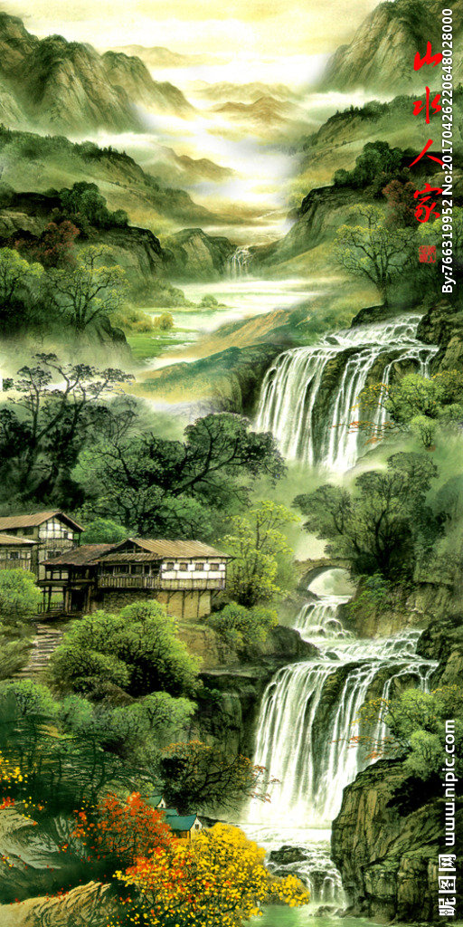G流水生财 山水