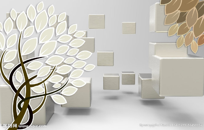 G手绘花鸟3d立
