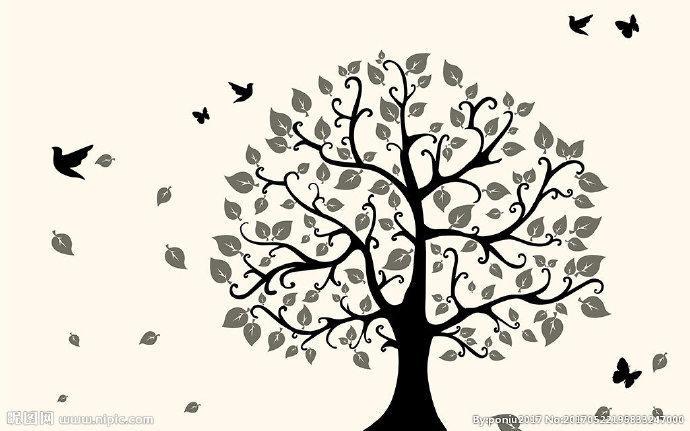 G大树与飞鸟艺术