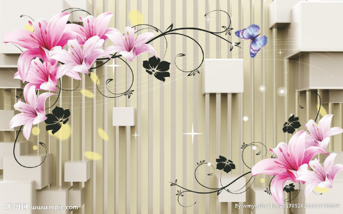 G空间立方体百合