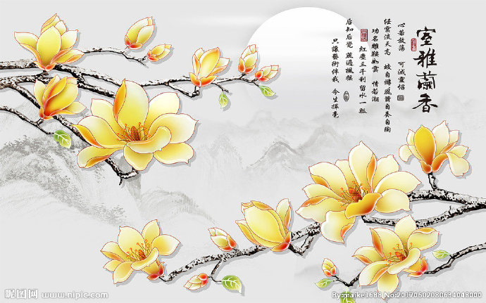 G雅室兰香彩雕玉